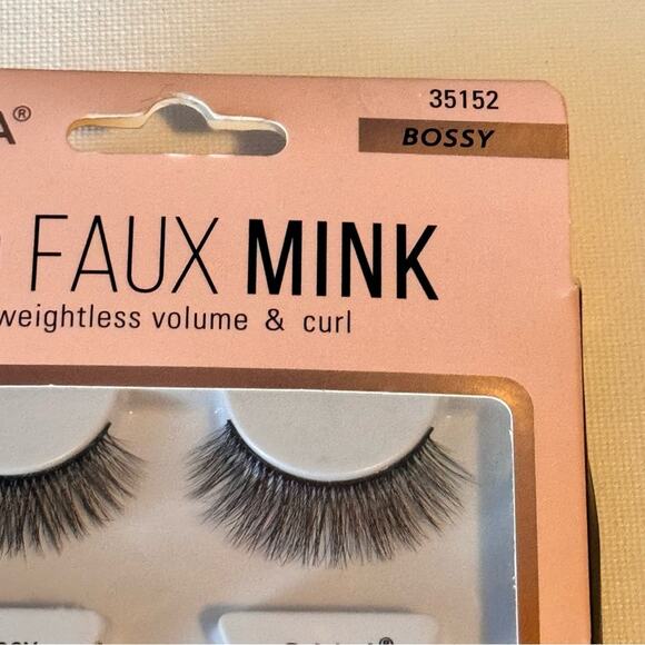 CALA 3D Faux Mink Weightless Volume & Curl Bossy Multi-pack  Strip Lashes NWT - Picture 11 of 13